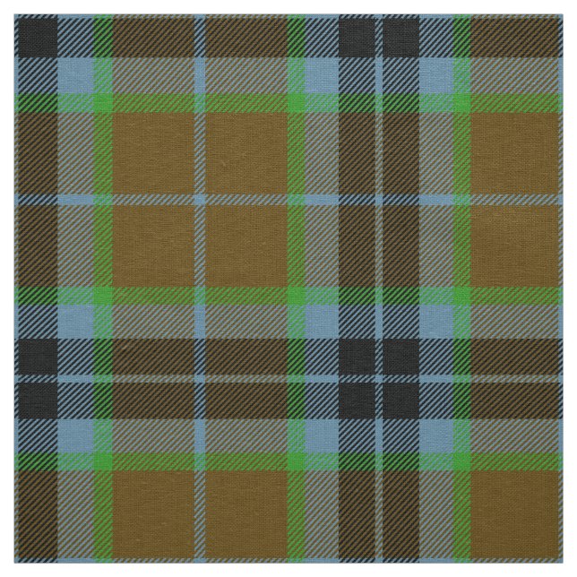 Scottish Clan Thomson Tartan Plaid Fabric (Swatch)