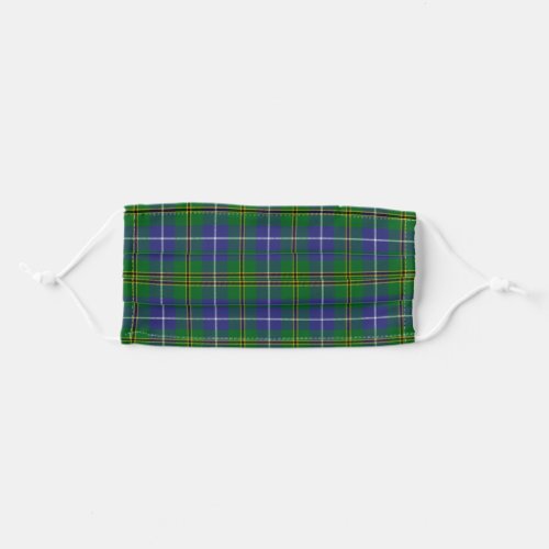 Scottish Clan Turnbull Hunting Tartan Plaid Adult Cloth Face Mask