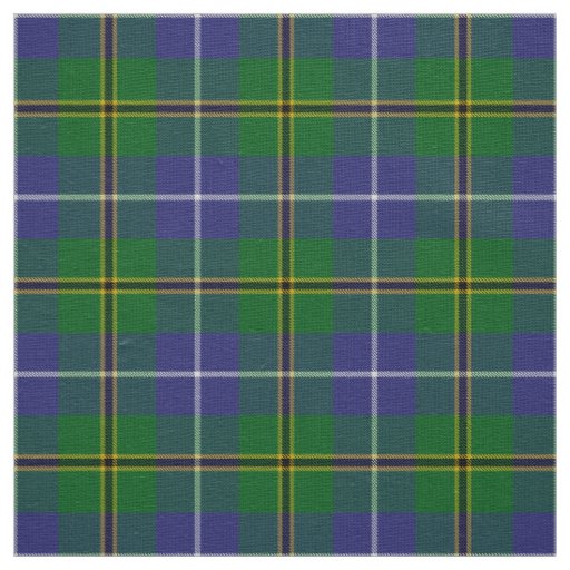 Scottish Clan Turnbull Hunting Tartan Plaid Fabric