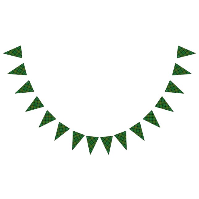 Scottish Clan Urquhart Tartan Bunting Flags (All)