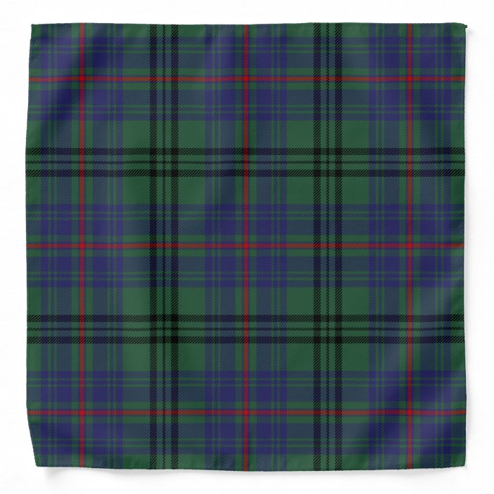 Scottish Tartan Walker Hunting Weathered Clan Circle Necklace Classic Style