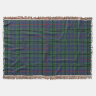 Scottish Clan Walker Tartan Plaid Throw Blanket