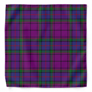 Scottish Clan Wardlaw Tartan Plaid Bandana