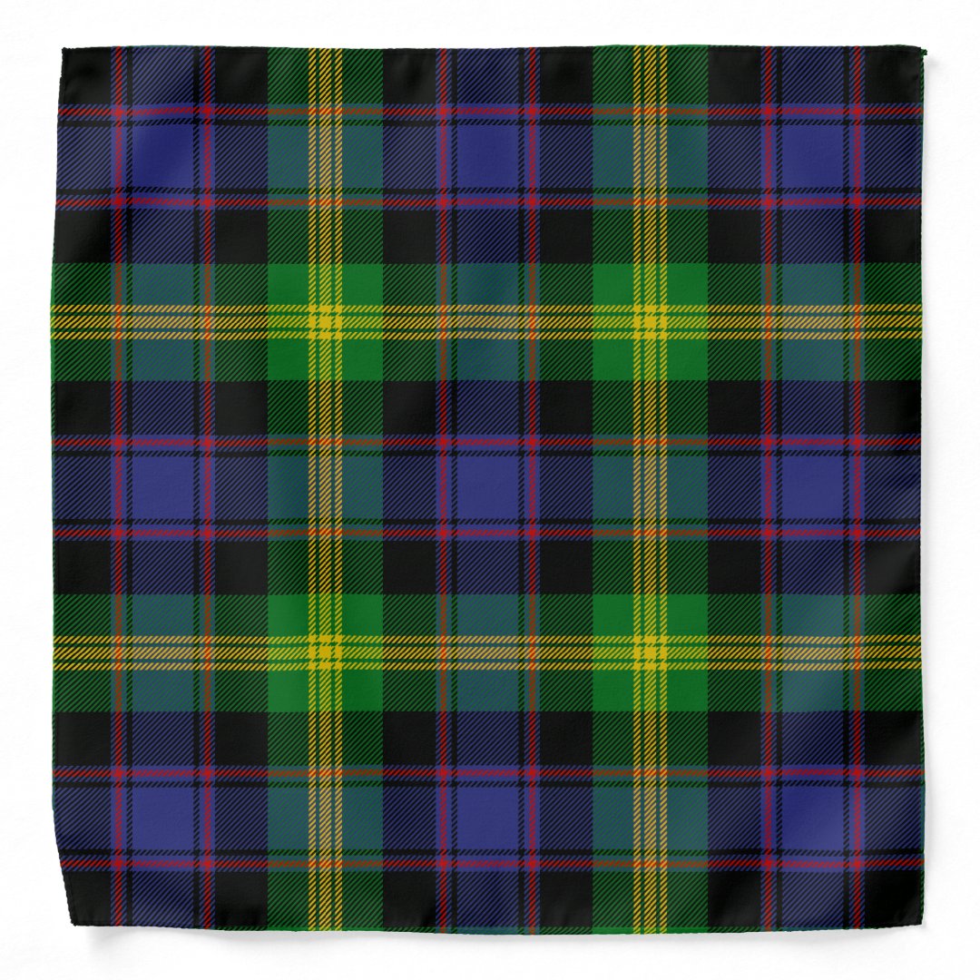 Scottish Clan Watson Tartan Plaid Bandana | Zazzle