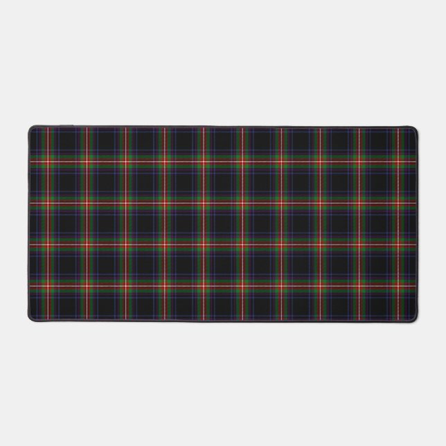 Scottish Clan Watt Tartan Plaid Desk Mat (Front)