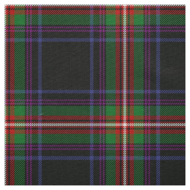 Scottish Clan Watt Tartan Plaid Fabric (Swatch)