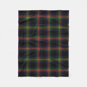 Scottish Clan Watt Tartan Plaid Fleece Blanket