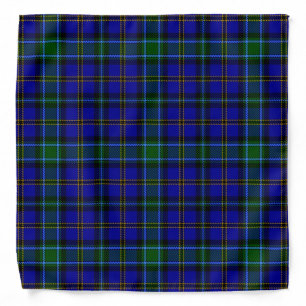 Scottish Clan Weir Tartan Plaid Bandana