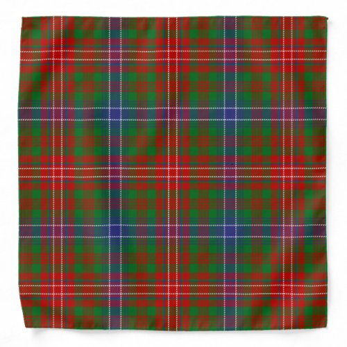 Scottish Clan Wilson Tartan Plaid Bandana