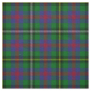 Scottish Clan Wood Tartan Plaid Fabric