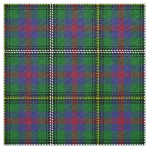 Scottish Clan Wood Tartan Plaid Fabric