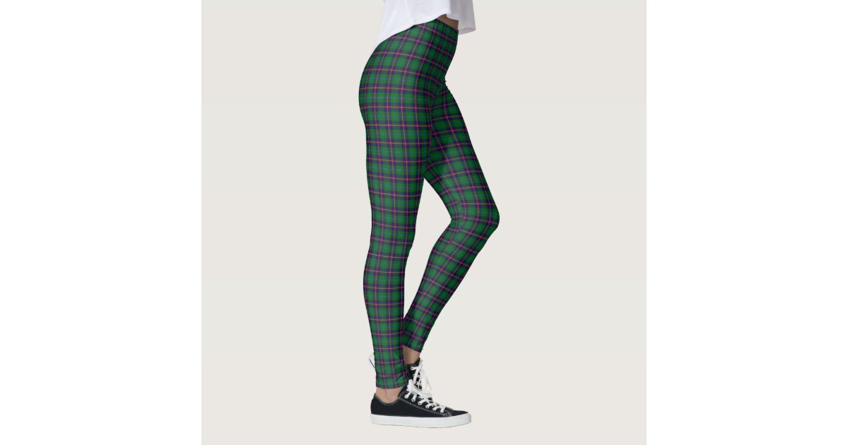 Laing Clan Legging, Scottish Tartan Laing Clans Legging Luxury Thistle Style main image 0