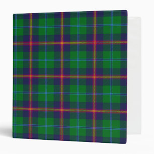 Scottish Clan Young Tartan Plaid 3 Ring Binder