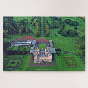 Scottish Clans Scott & Douglas - Drumlanrig Castle Jigsaw Puzzle