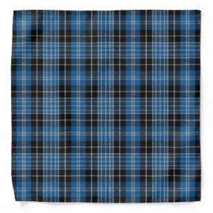 Scottish Clark Tartan Plaid Pattern Bandana