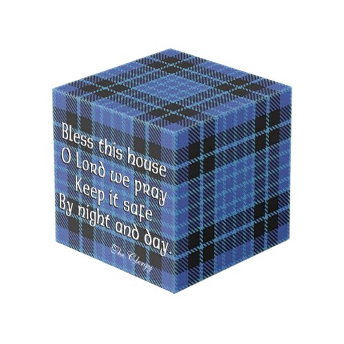 Scottish Clergy Tartan House Blessing Cube