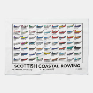 Scottish Coastal Rowing Skiffs - First 5 Years Towel
