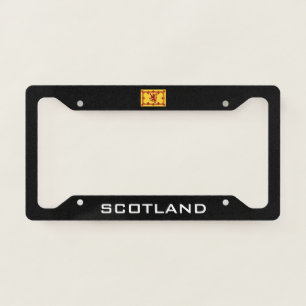 Scottish Coat of Arms Scotland Black License Plate Frame