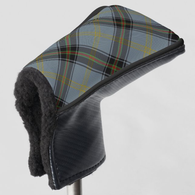 Scottish Colors Clan Bell Tartan Plaid Golf Head Cover (3/4 Front)