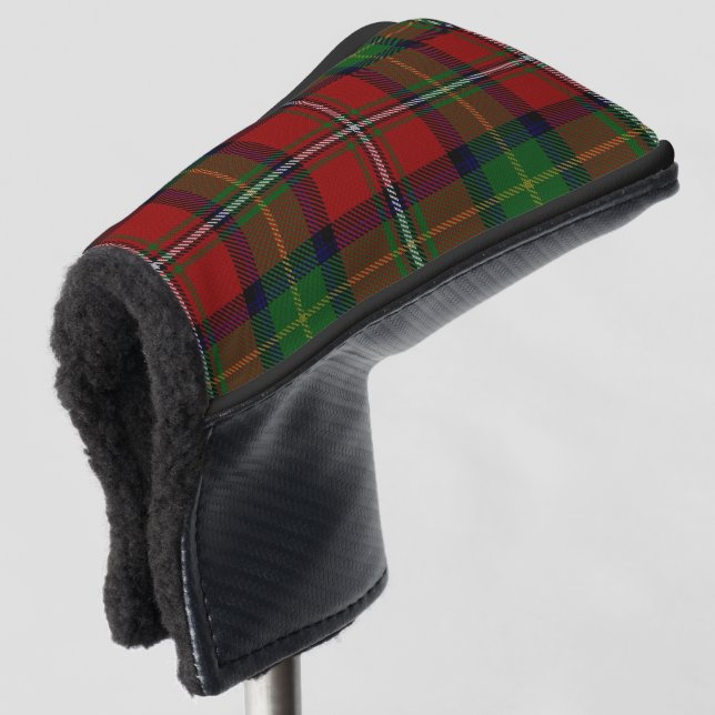 Scottish Colors Clan Boyd Tartan Plaid Golf Head Cover (3/4 Front)