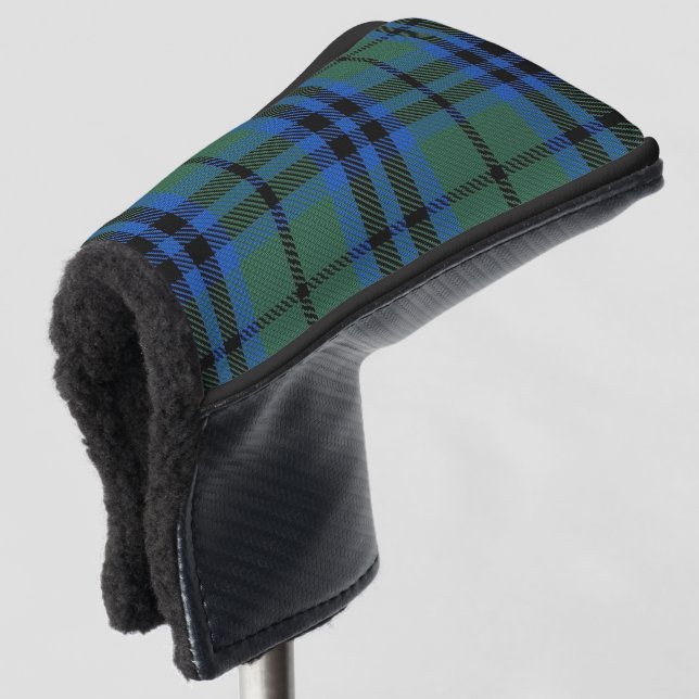 Scottish Colors Clan Keith Tartan Plaid Golf Head Cover (3/4 Front)