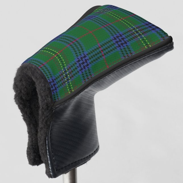 Scottish Colors Clan Kennedy Tartan Plaid Golf Head Cover (3/4 Front)