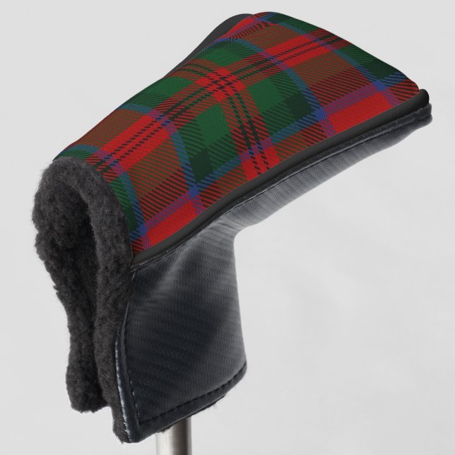 Scottish Colors Clan MacDuff Tartan Plaid Golf Head Cover (3/4 Front)