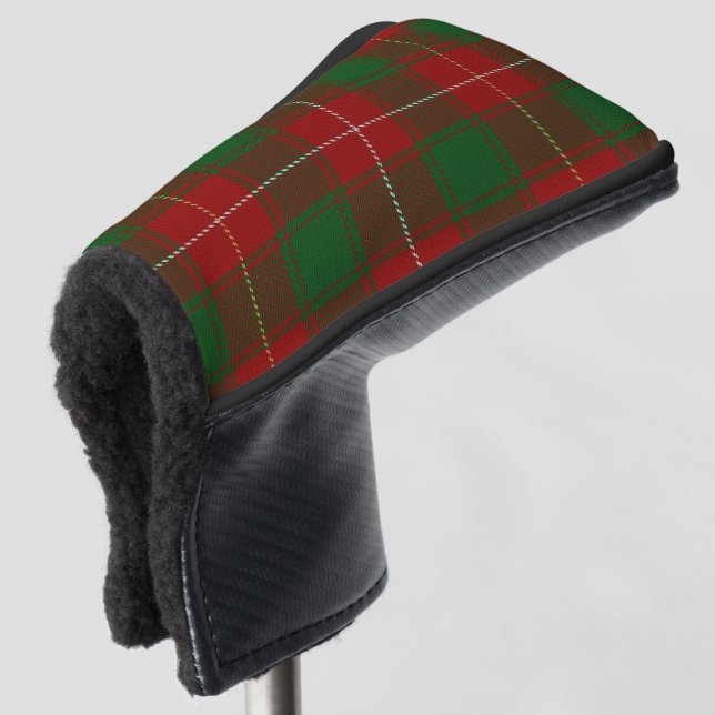Scottish Colors Clan MacFie Tartan Plaid Golf Head Cover (3/4 Front)