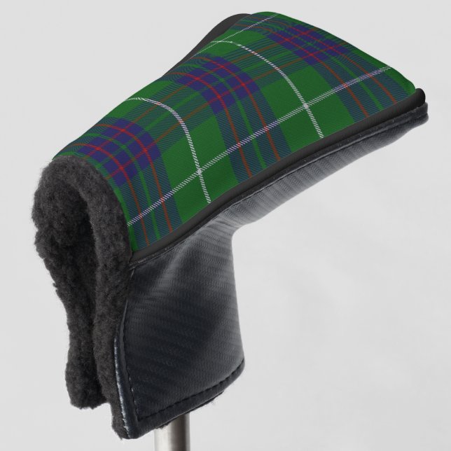 Scottish Colors Clan MacIntyre Tartan Plaid Golf Head Cover (3/4 Front)