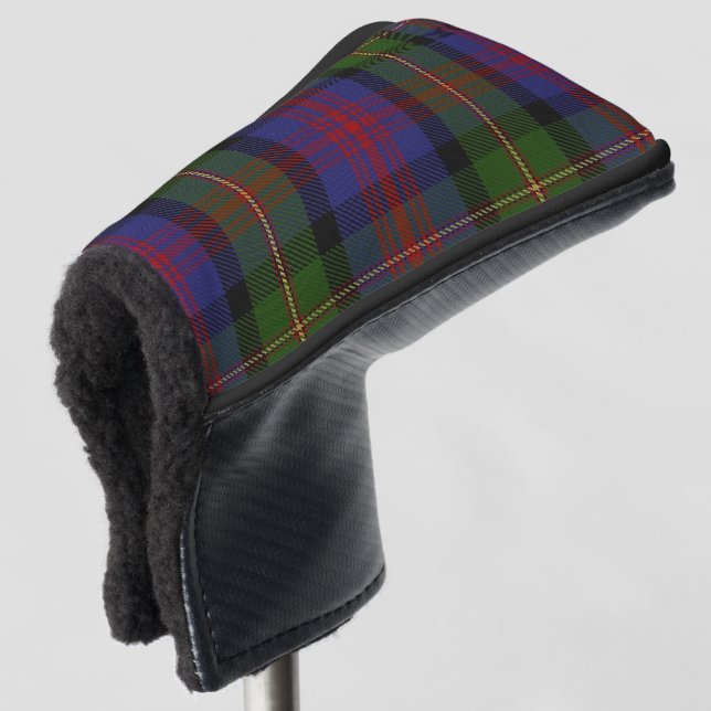 Scottish Colors Clan MacLennan Tartan Plaid Golf Head Cover (3/4 Front)