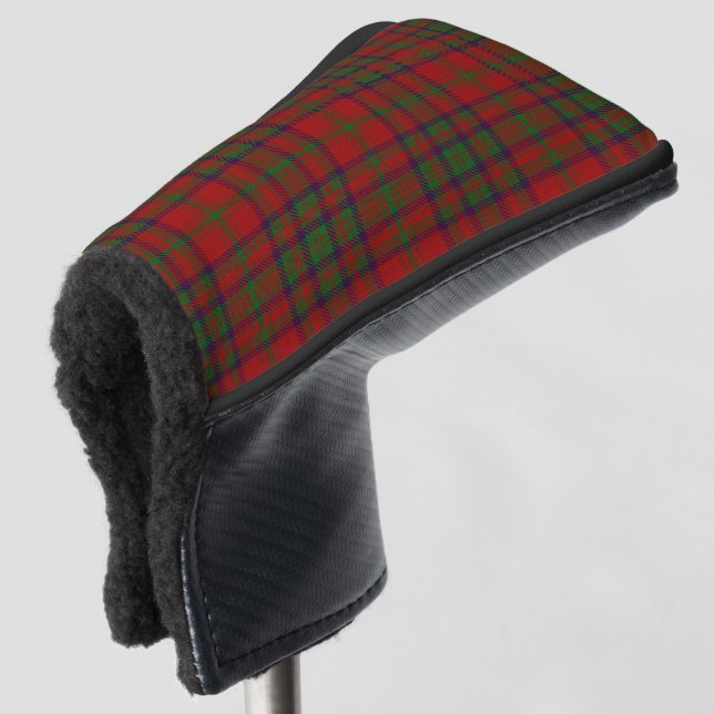 Scottish Colors Clan Matheson Tartan Plaid Golf Head Cover (3/4 Front)