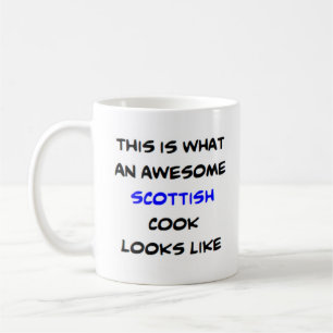 scottish cook, awesome coffee mug