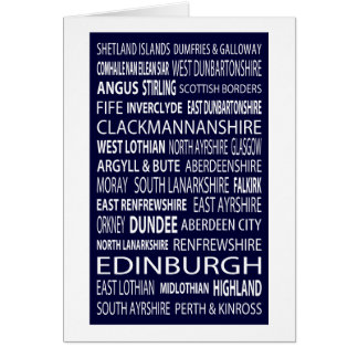 Scottish Counties Cards