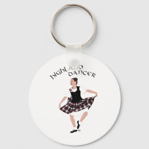 Scottish Country Dancer Keychain