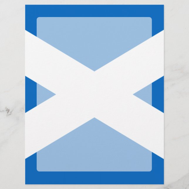 Scottish Cross Scotland Colors (Front)