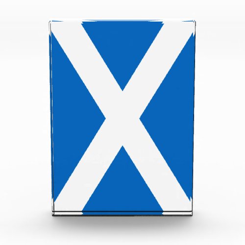 Scottish Cross Scotland Colors Award