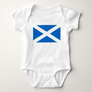 Scottish Cross Scotland Colors Baby Bodysuit