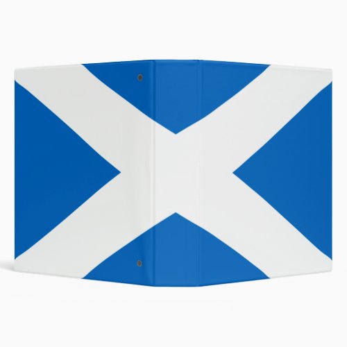 Scottish Cross Scotland Colors Binder