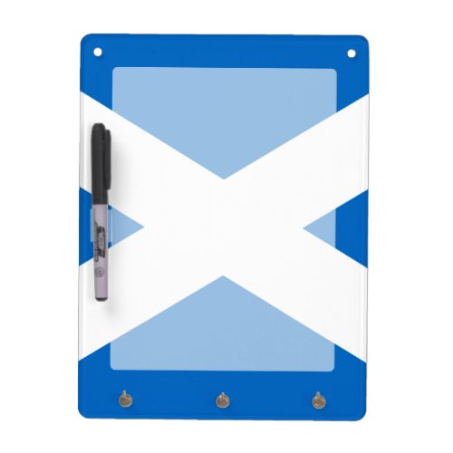 Scottish Cross Scotland Colors Dry_Erase Board