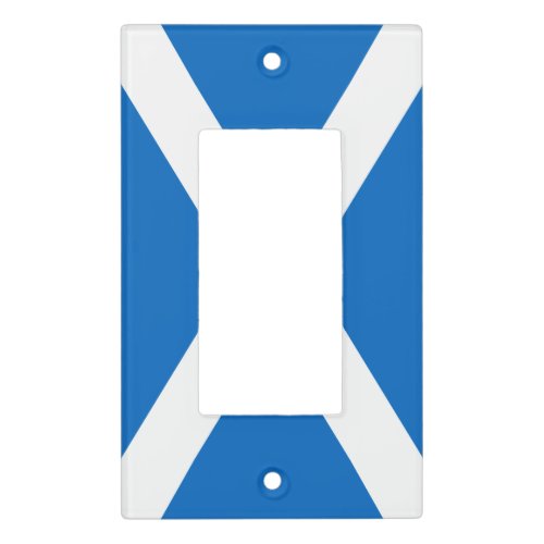 Scottish Cross Scotland Colors Light Switch Cover