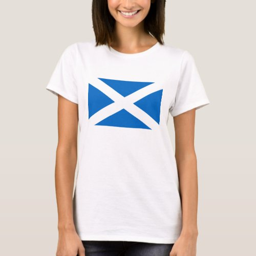 Scottish Cross Scotland Colors T_Shirt