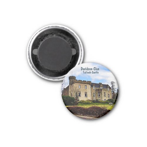 Scottish Davidson Clans Tulloch Castle Magnet