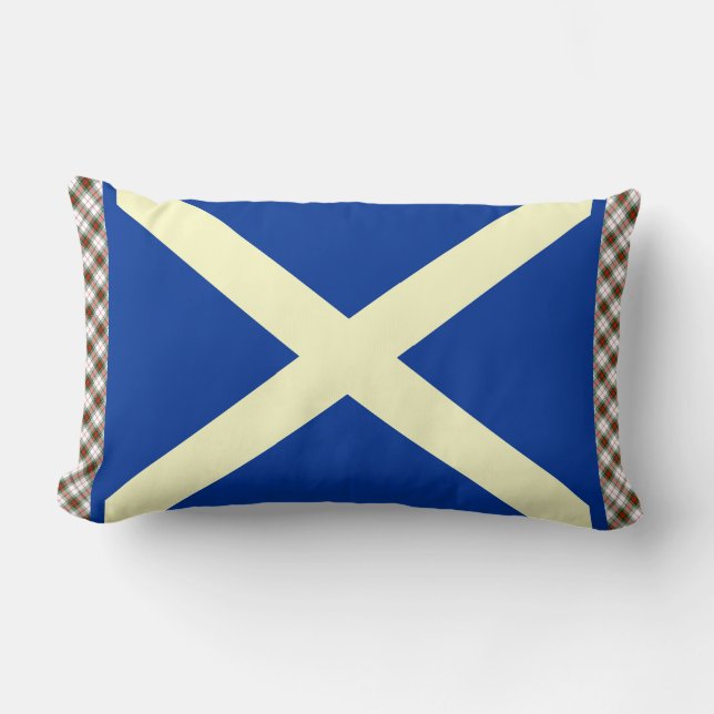 Scottish Declaration of Arbroath Tartan Cushion (Front)