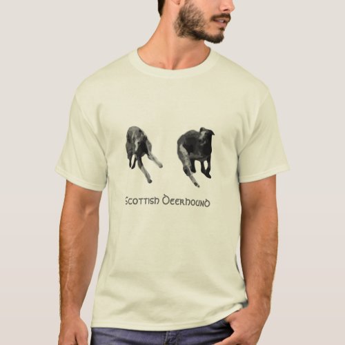Scottish Deerhound Ballad of Tuiren T_Shirt
