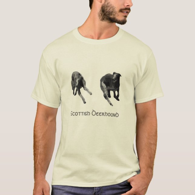 Scottish Deerhound Ballad of Tuiren T-Shirt (Front)