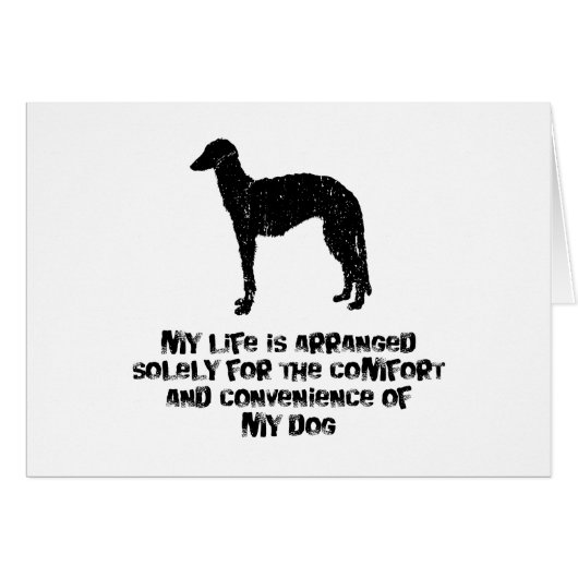 Scottish Deerhound Cards (Front Horizontal)