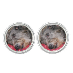 Scottish Deerhound Cufflinks