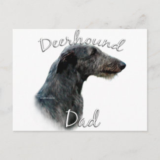 Scottish Deerhound Dad 2 Postcard