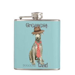 Scottish Deerhound Dad Flask
