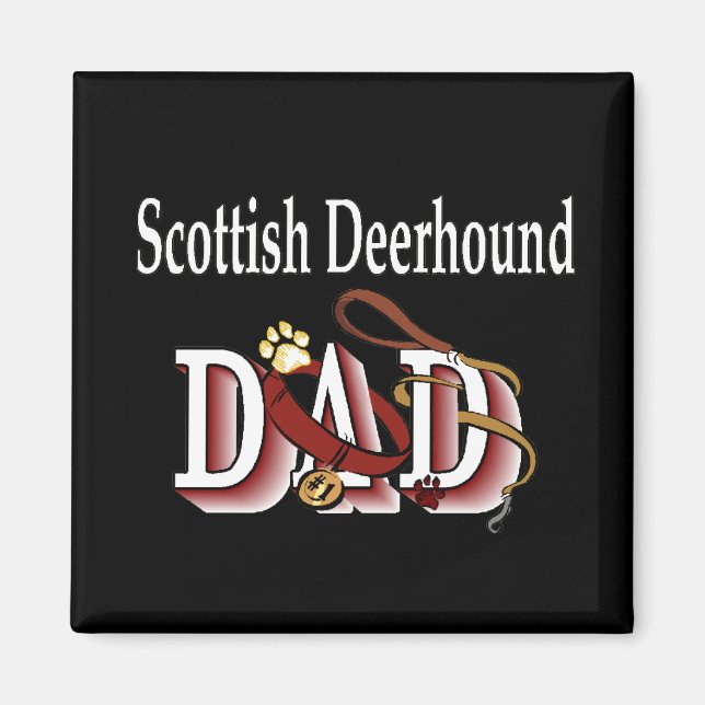 scottish deerhound dad Magnet (Front)